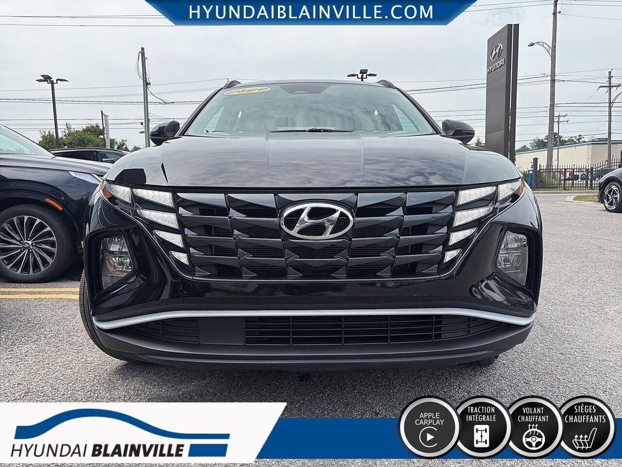 2022 Hyundai Tucson Black Blainville - photo #1