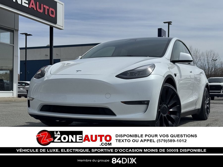 Tesla Model Y 2022 2022 Blanc