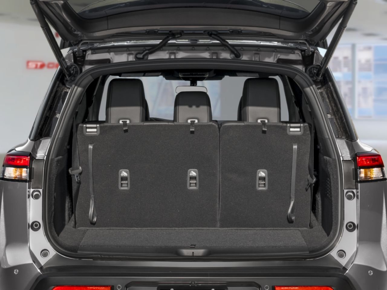 2026 NISSAN Pathfinder Everest While Pearl Tricoat/Super Black Saint-Georges - photo #5