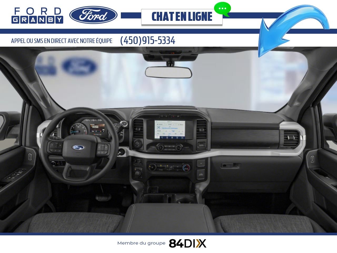Ford F-150 2023 Gris Granby - photo #12