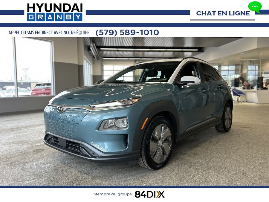 Hyundai Kona électrique 2021 2021 Bleu