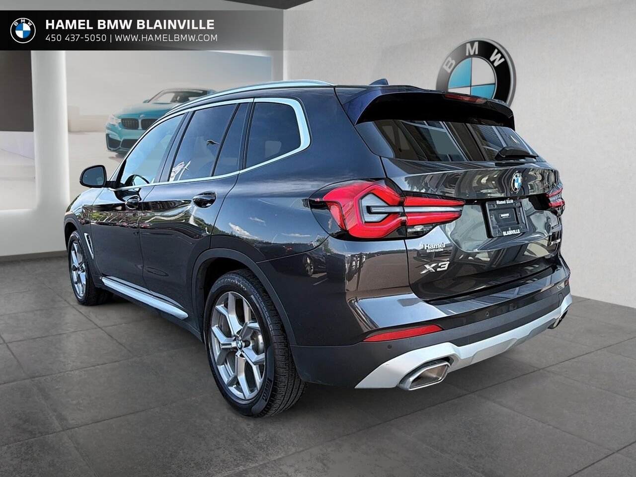 2022 BMW X3 xDrive30i véhicule d'activités sportives Grey Blainville - photo #3