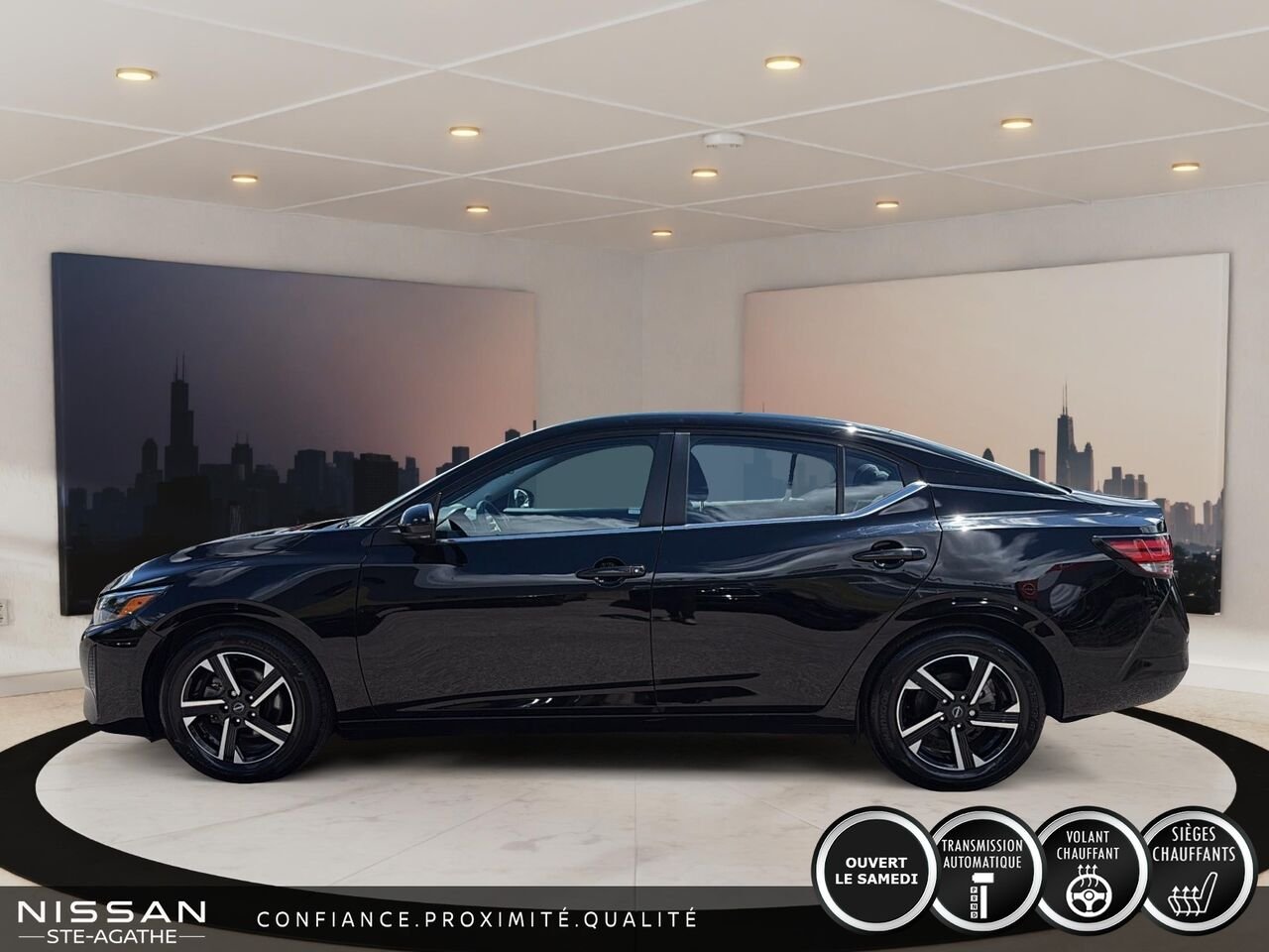 2024 Nissan Sentra SV CVT Black Saint-Jérôme - photo #5