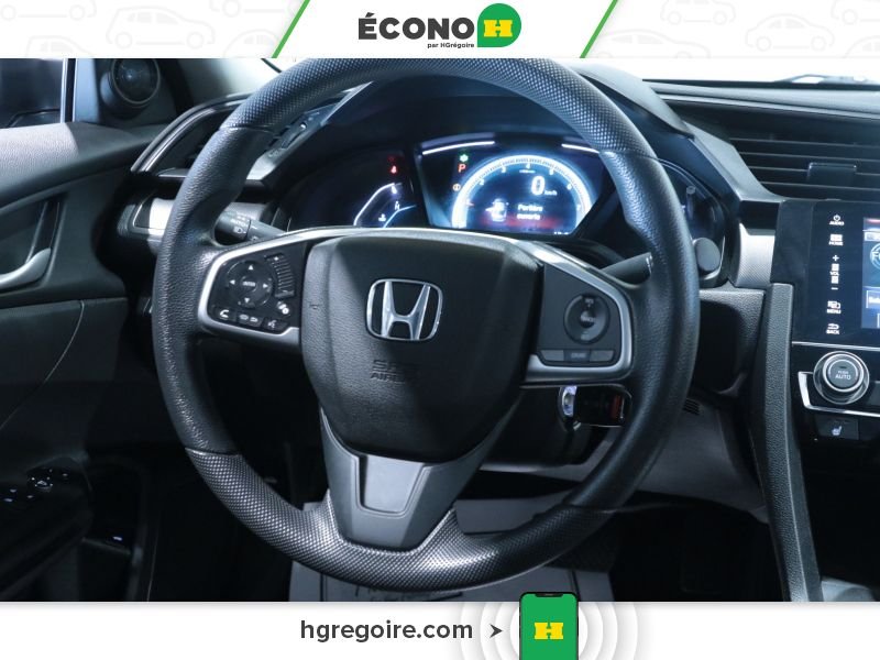 Honda Civic 822001 | LX AUTO GR ÉLEC A/C BLUETOOTH CAMÉRA 2017 Noir Laval - photo #13