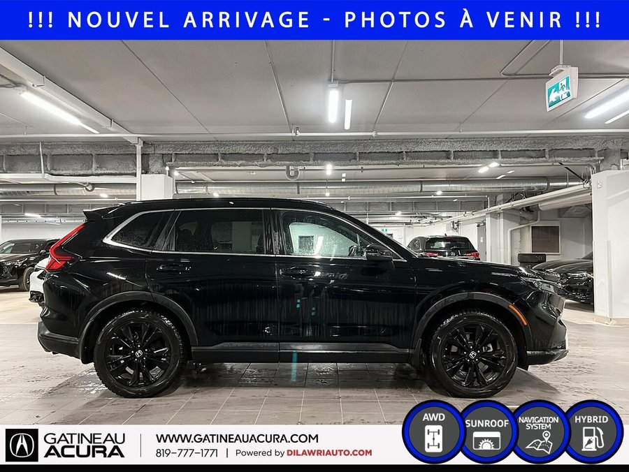 Honda CR-V hybride *** UN PROPRIO + CLEAN CARFAX *** 2024 Noir
