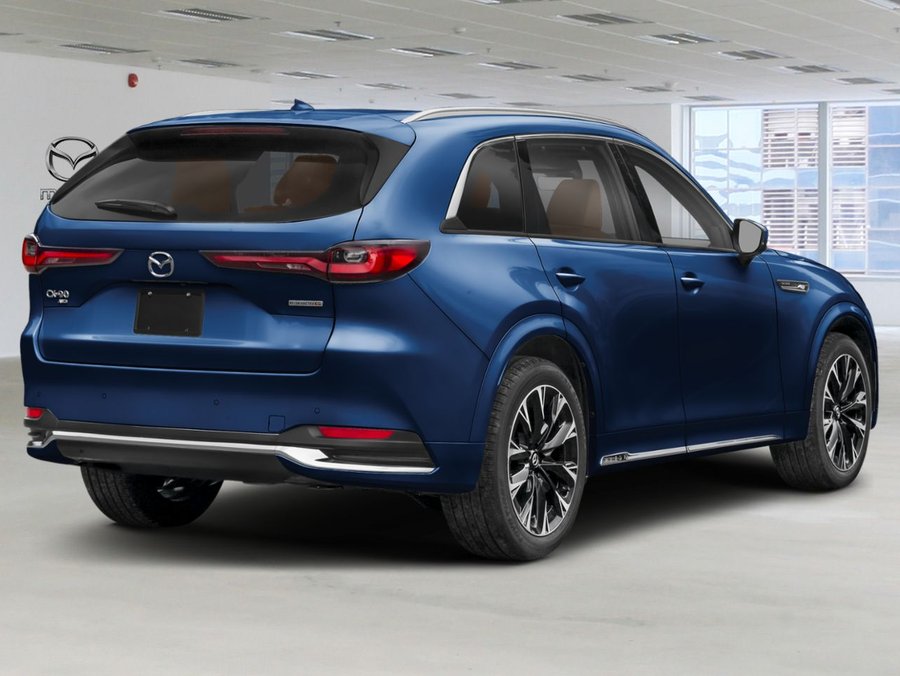 2026 Mazda CX-90 2026 BLEU CRISTAL FONC MICA-BLANC PUR