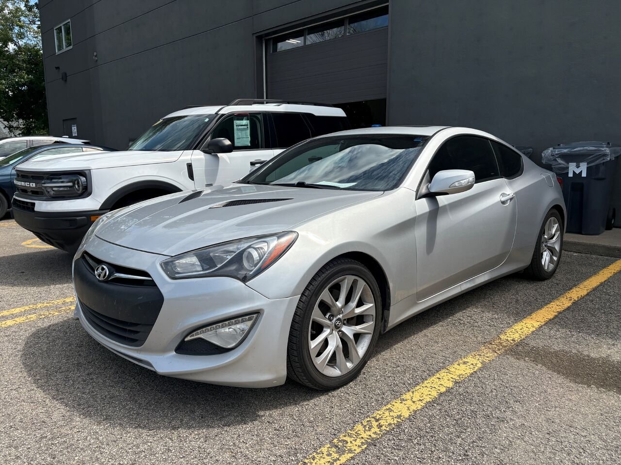 2014 Hyundai Coupé Genesis Silver Blainville - photo #0