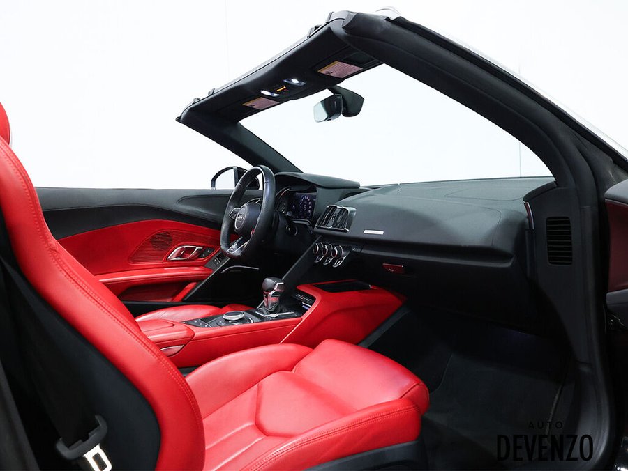 Audi R8 Spyder V10 2018 2018 Noir