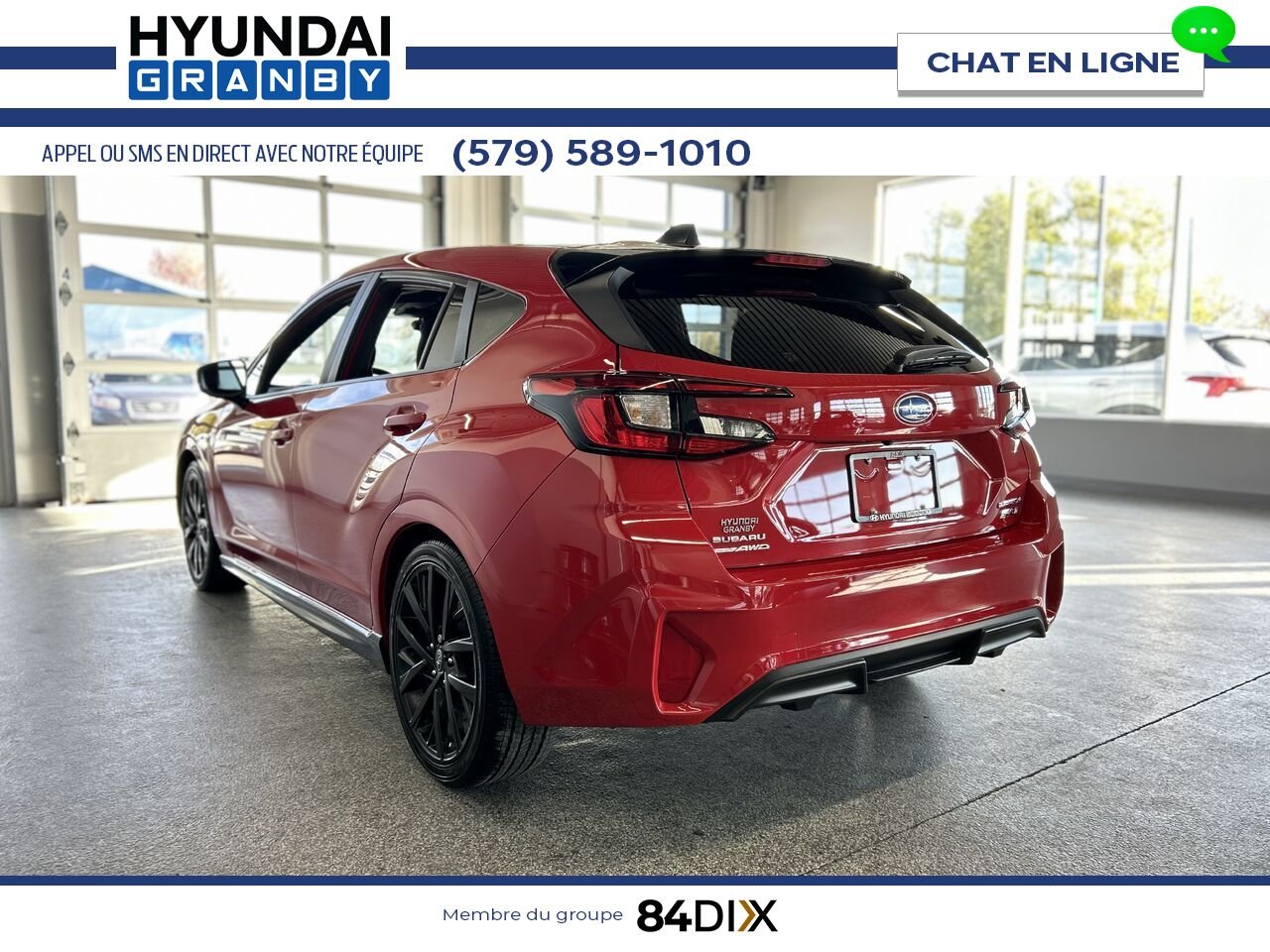 Subaru Impreza 2024 Rouge Granby - photo #4