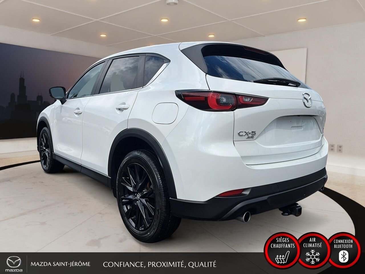 Mazda CX-5 2022 Blanc Saint-Jérôme - photo #9