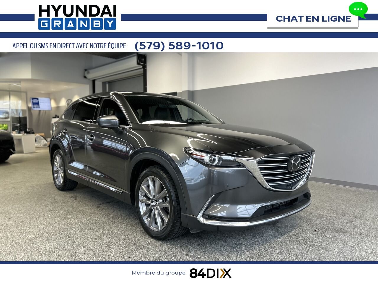 Mazda CX-9 2022 Gris Granby - photo #0