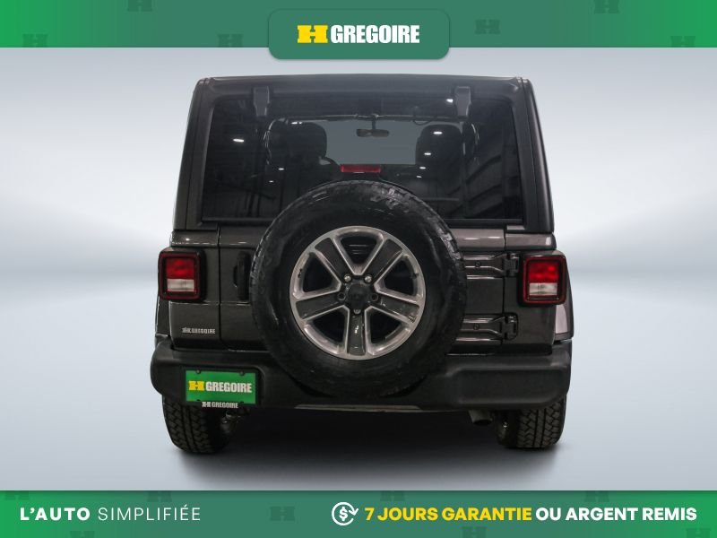 Jeep Wrangler 821038 | Unlimited Sport 80th Anniversary 4WD AUTO A/C MAGS 2021 Gris Laval - photo #5