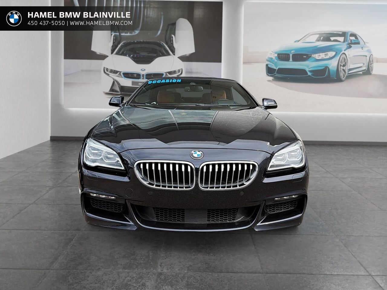 2017 BMW 6 Series Cabriolet 2 portes 650i xDrive à traction intégrale Black Blainville - photo #4