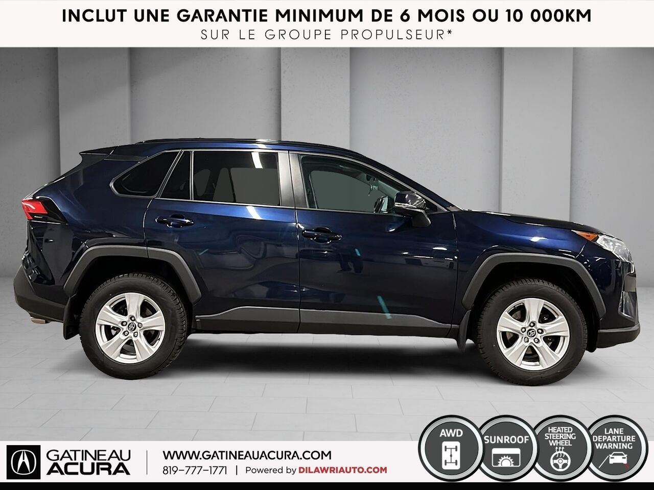 Toyota RAV4 XLE AWD 2020 Bleu Gatineau - photo #14