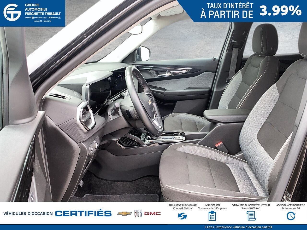 2024 CHEVROLET TRAILBLAZE Traction intégrale, 4 portes LT Black Montmagny - photo #7