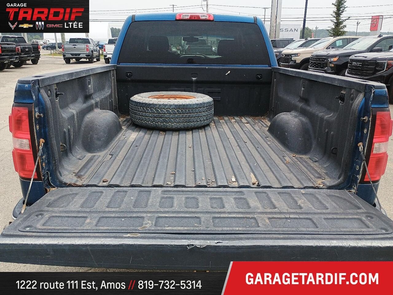 GMC SIERRA 4RM, CAISSE 46238A 2016 Bleu Amos - photo #11