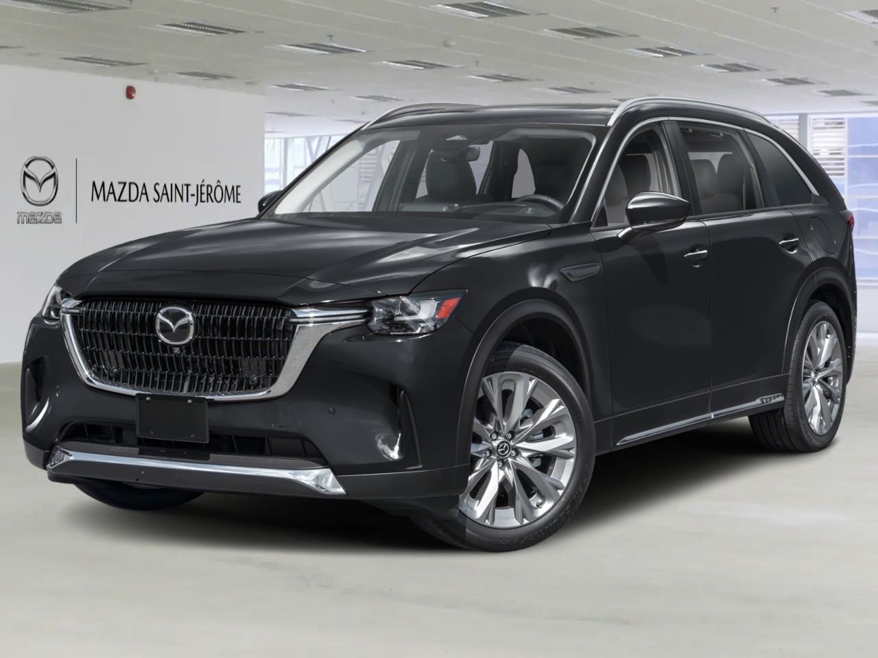 2026 MAZDA CX-90 MHEV GT TI Jet Black Mica Saint-Jérôme - photo #0