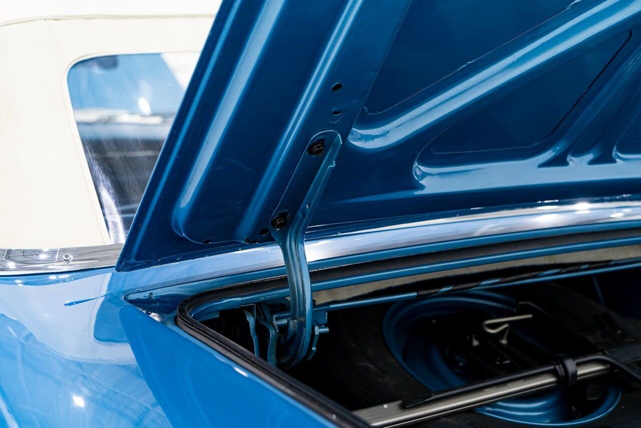 Ford Galaxie 500 *PRIX EN USD* 406 Cu In TriPower 4-Speed Convertible 1963 Bleu Montréal - photo #58