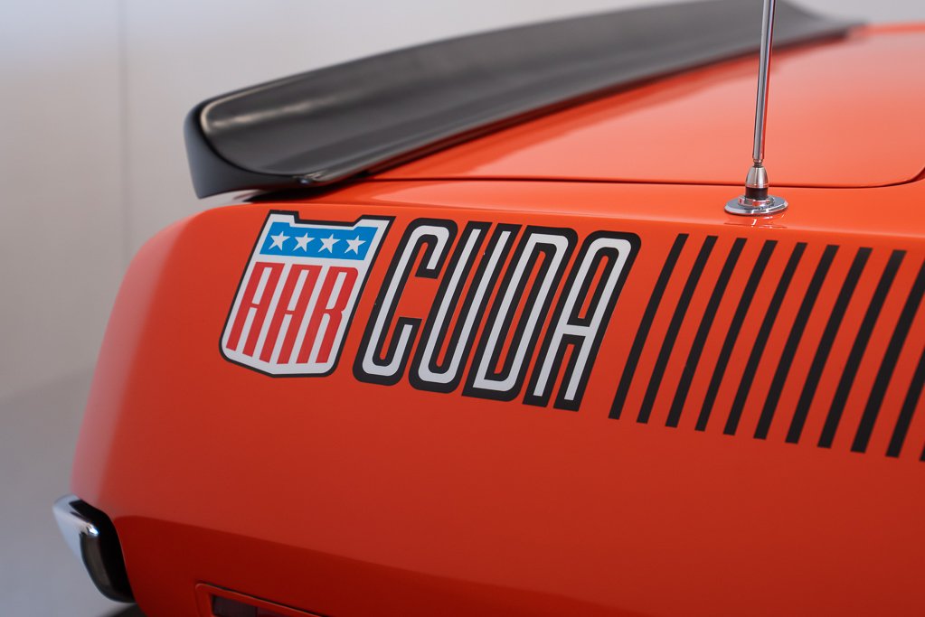 Plymouth AAR Cuda 1970 Orange Montréal - photo #48