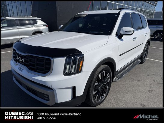 2023 Kia Telluride SX Limited Awd, Bancs ventilés, Volant chauffant White