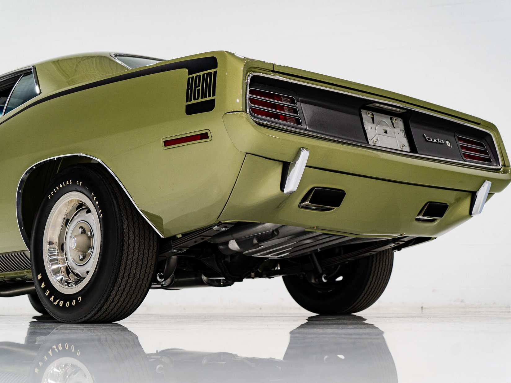 Plymouth HEMI Cuda *PRICE IN USD* | 1 Of 3 Used By Chrysler Of France Racing Division 1970 Vert Kirkland - photo #28