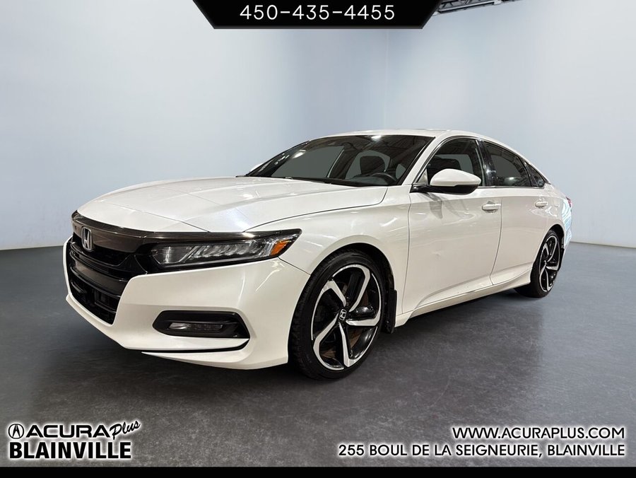 2018 Honda Berline Accord 2018 White