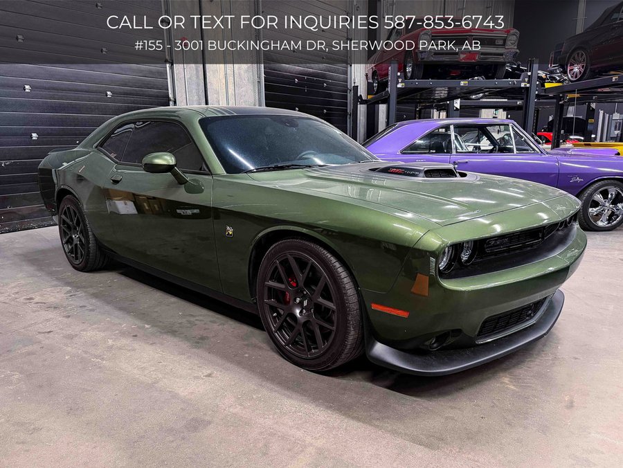 2018 Dodge Challenger 2018 Green