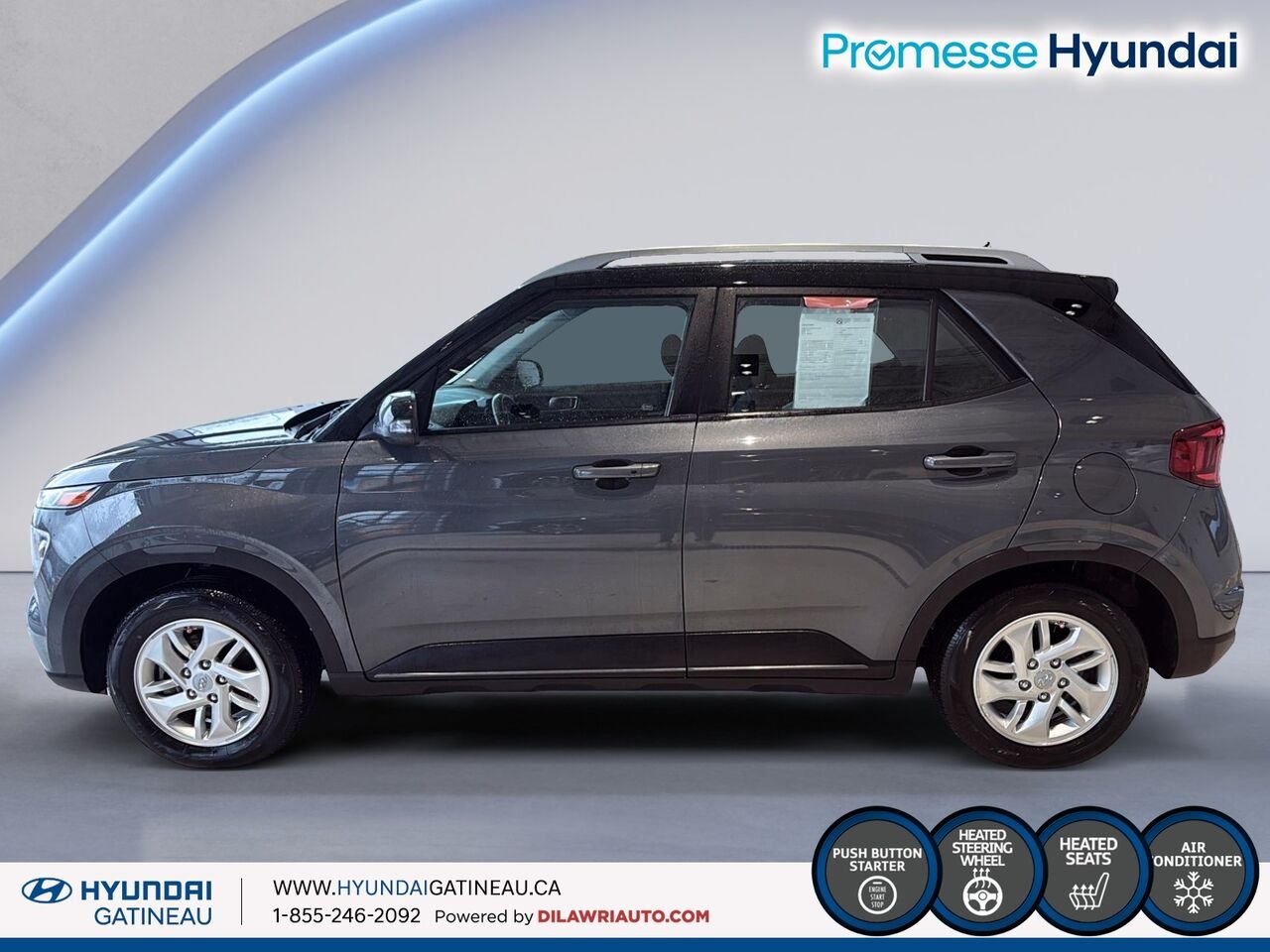 2024 Hyundai Venue Grey Gatineau - photo #4