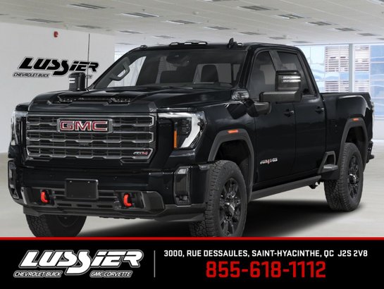 GMC Sierra 2500HD AT4 cabine multiplace 4RM 159 po 2026 NOIR ONYX