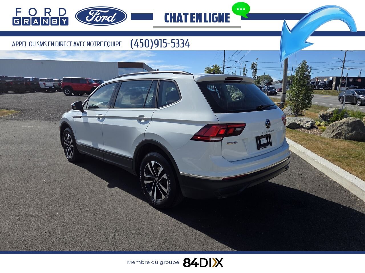 Volkswagen Tiguan 2023 Blanc Granby - photo #4