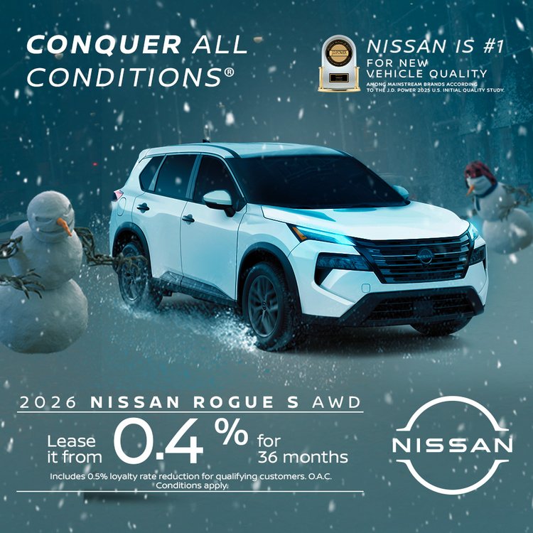 NISSAN PROGRAMME fevrier PROMO Rogue EN