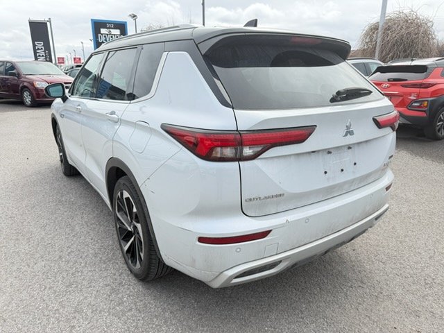 Mitsubishi Outlander PHEV GT S-AWC-CUIR-TOIT PANO-SIÈGES ET VOLANT CHAUFFANTS 2023 Blanc