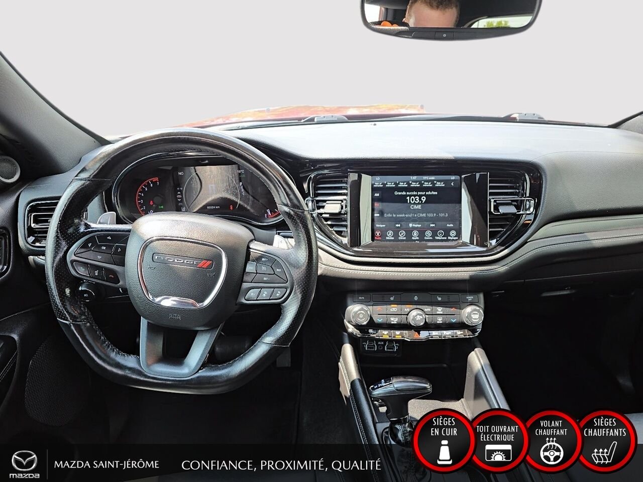 Dodge Durango 2022 Rouge Ste-Agathe des Monts - photo #23