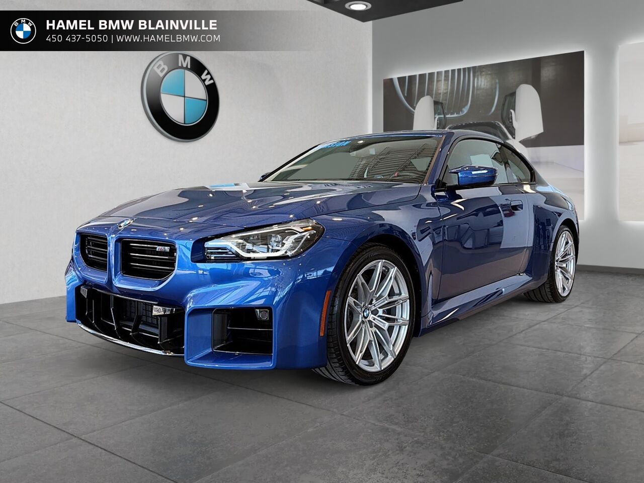 Blue 2026 BMW M2 Coupe Rear-Wheel Drive Manual