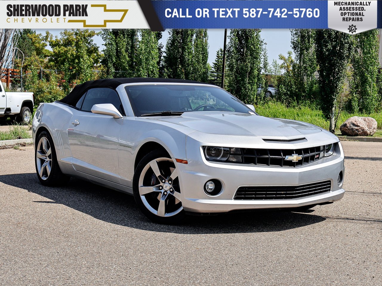 2012 Chevrolet Camaro 2dr Conv 2SS Grey Sherwood Park - photo #0