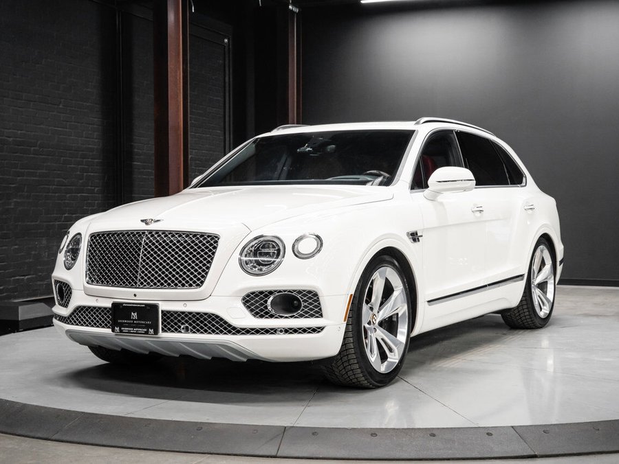 2019 Bentley Bentayga 2019 White