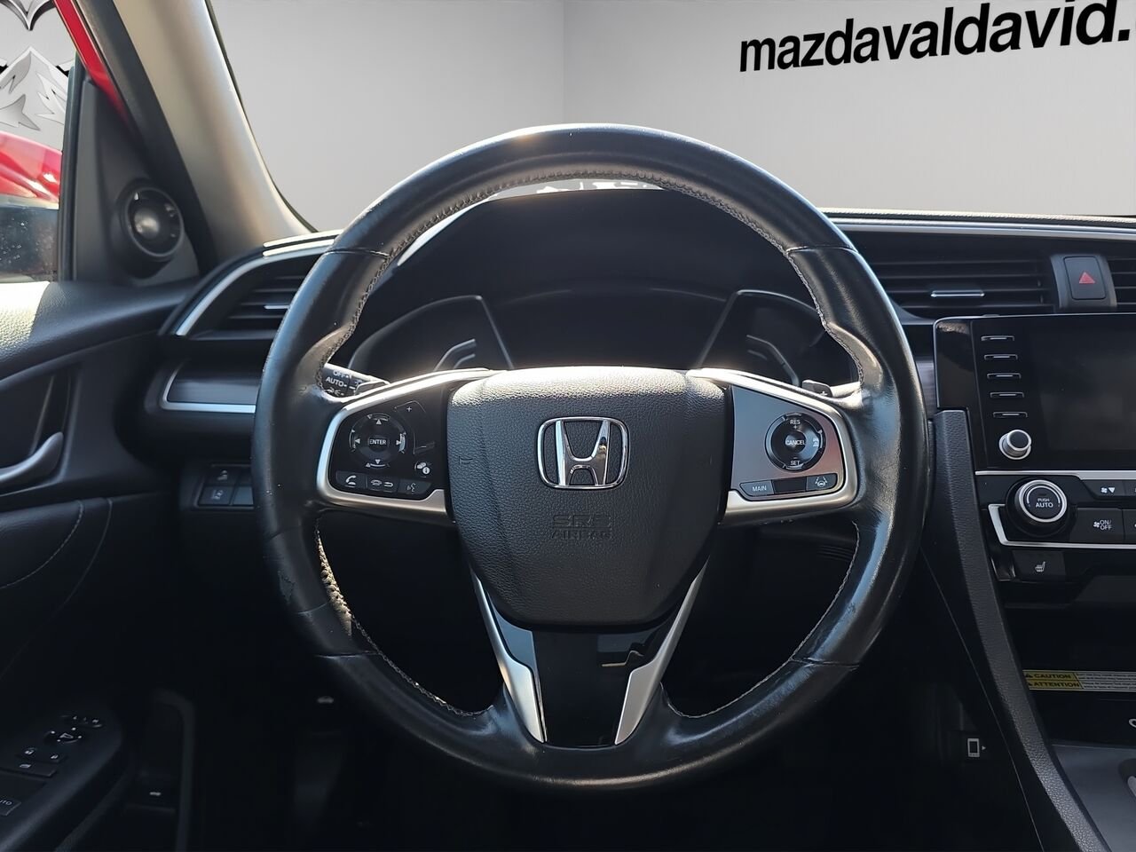 Honda Civic Berline Tourisme CVT, Navigation, Toit ouvrant, Apple Carplay 2020 Rouge Val-David - photo #9