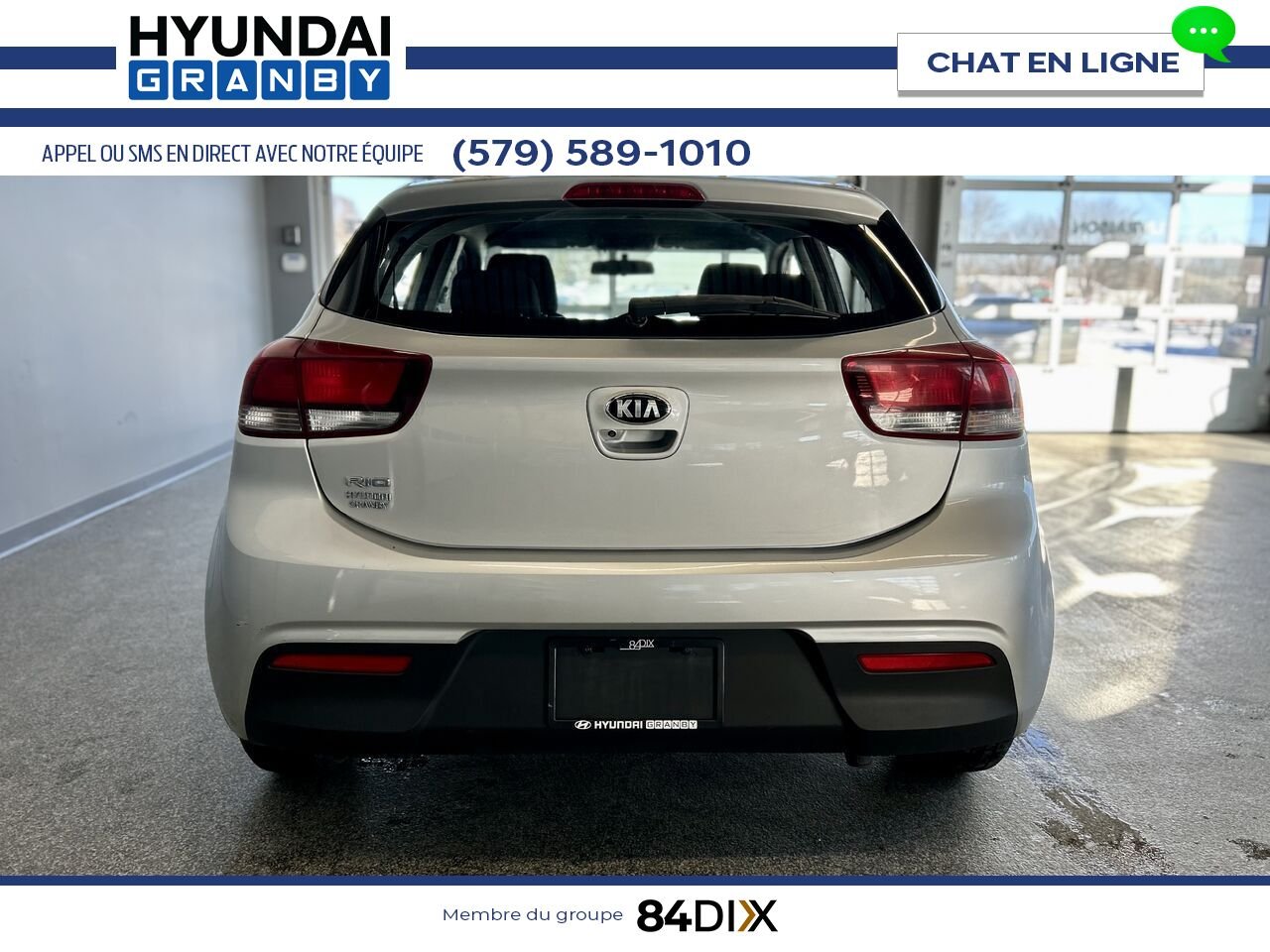 Kia Rio 5 portes 2018 Gris Granby - photo #6