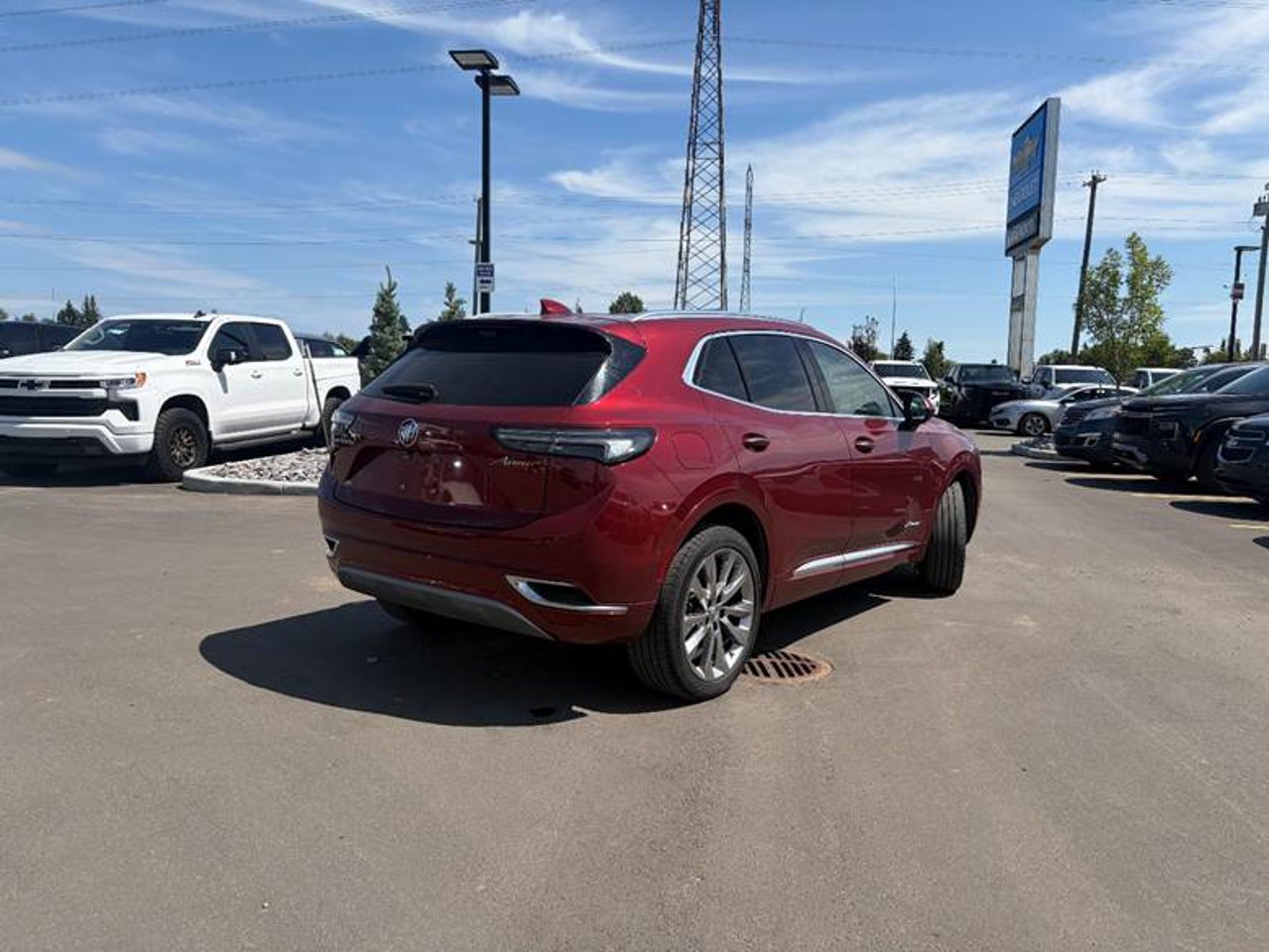 2022 Buick Envision AWD 4dr Avenir Red Sherwood Park - photo #4