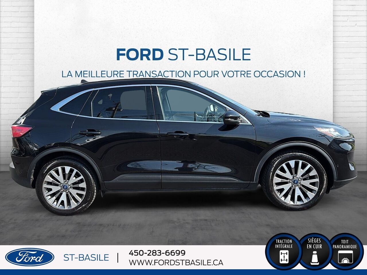 2020 Ford Escape Black Saint-Basile-le-Grand - photo #8
