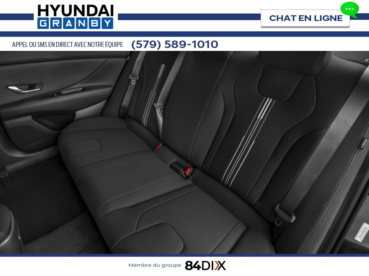 HYUNDAI Elantra 2026 Blanc Atlas Granby - photo #10