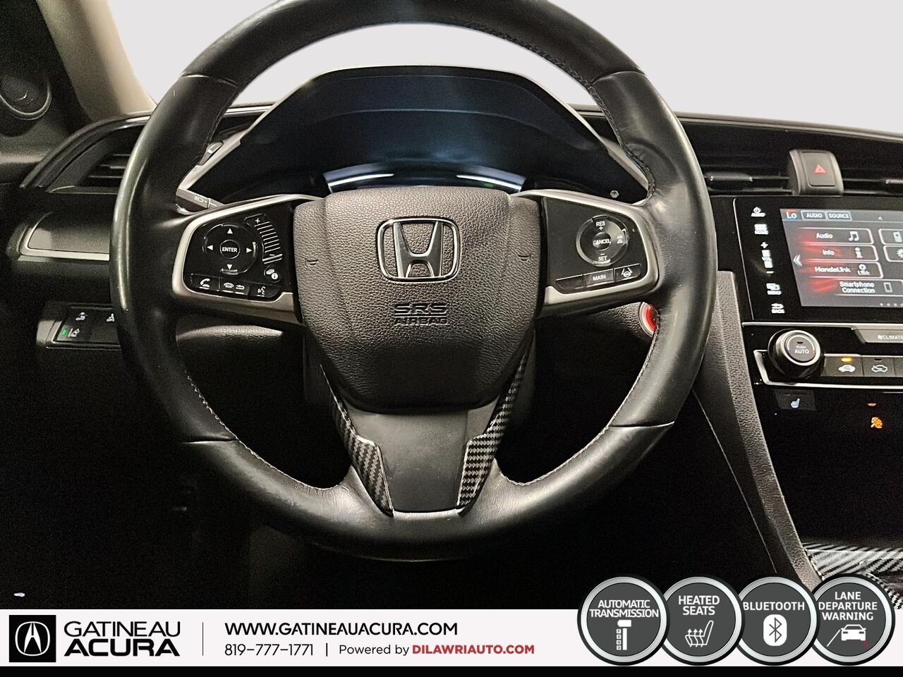 2018 Honda Civic SE Black Gatineau - photo #7