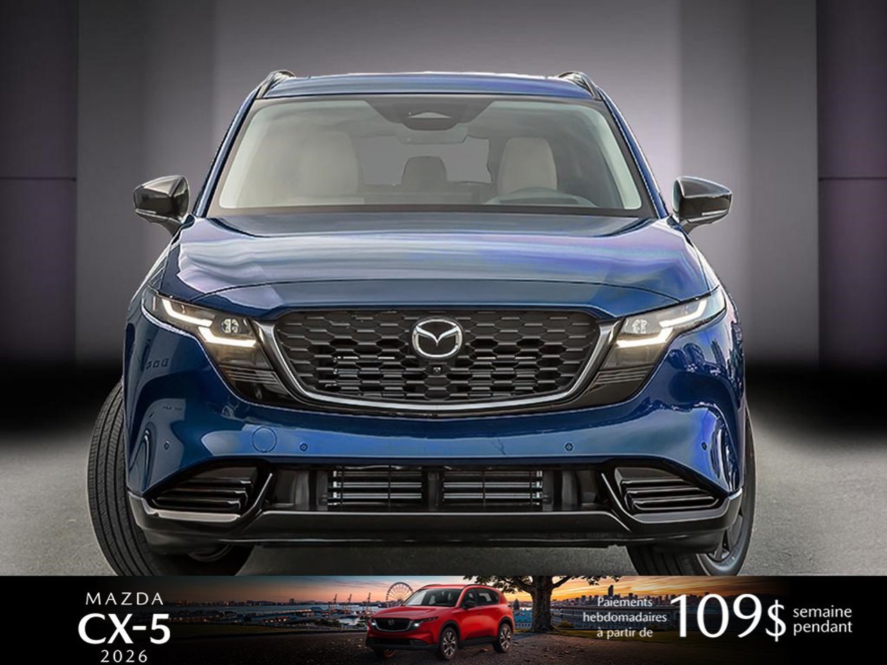 Mazda CX-5 JM3KMCHA4T0178209 2026 Bleu marine mica Mirabel - photo #1