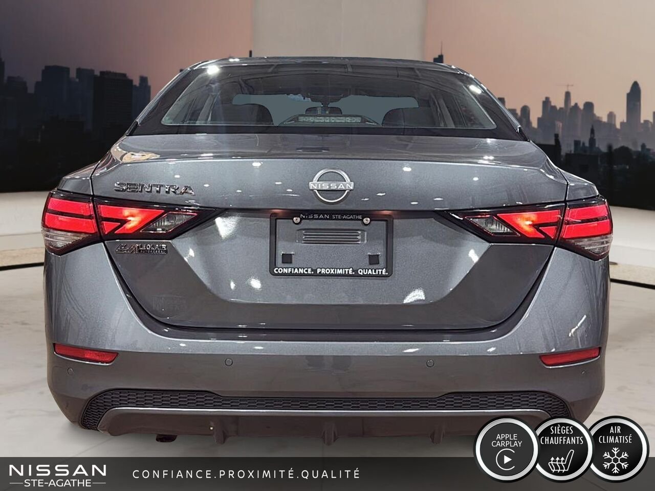 2024 Nissan Sentra S Plus CVT Grey Saint-Jérôme - photo #3