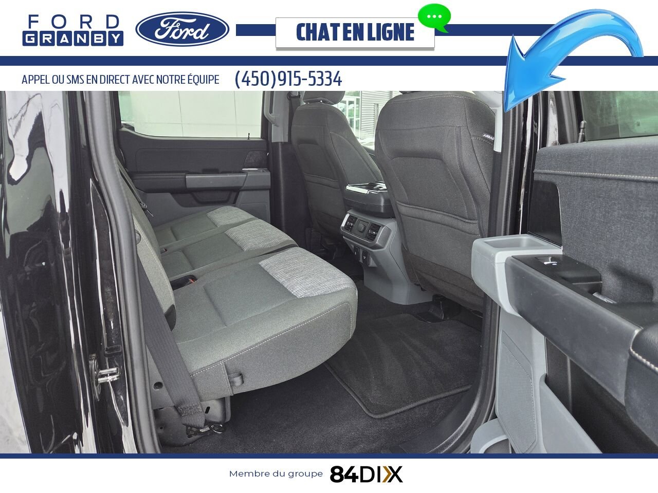 Ford F-150 Lightning 2023 Noir Granby - photo #23