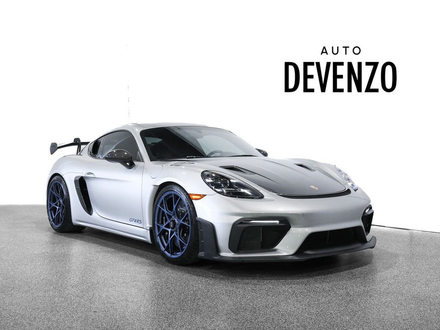 Porsche 718 Cayman GT4 RS Weissach Package 2025 2025 Gris