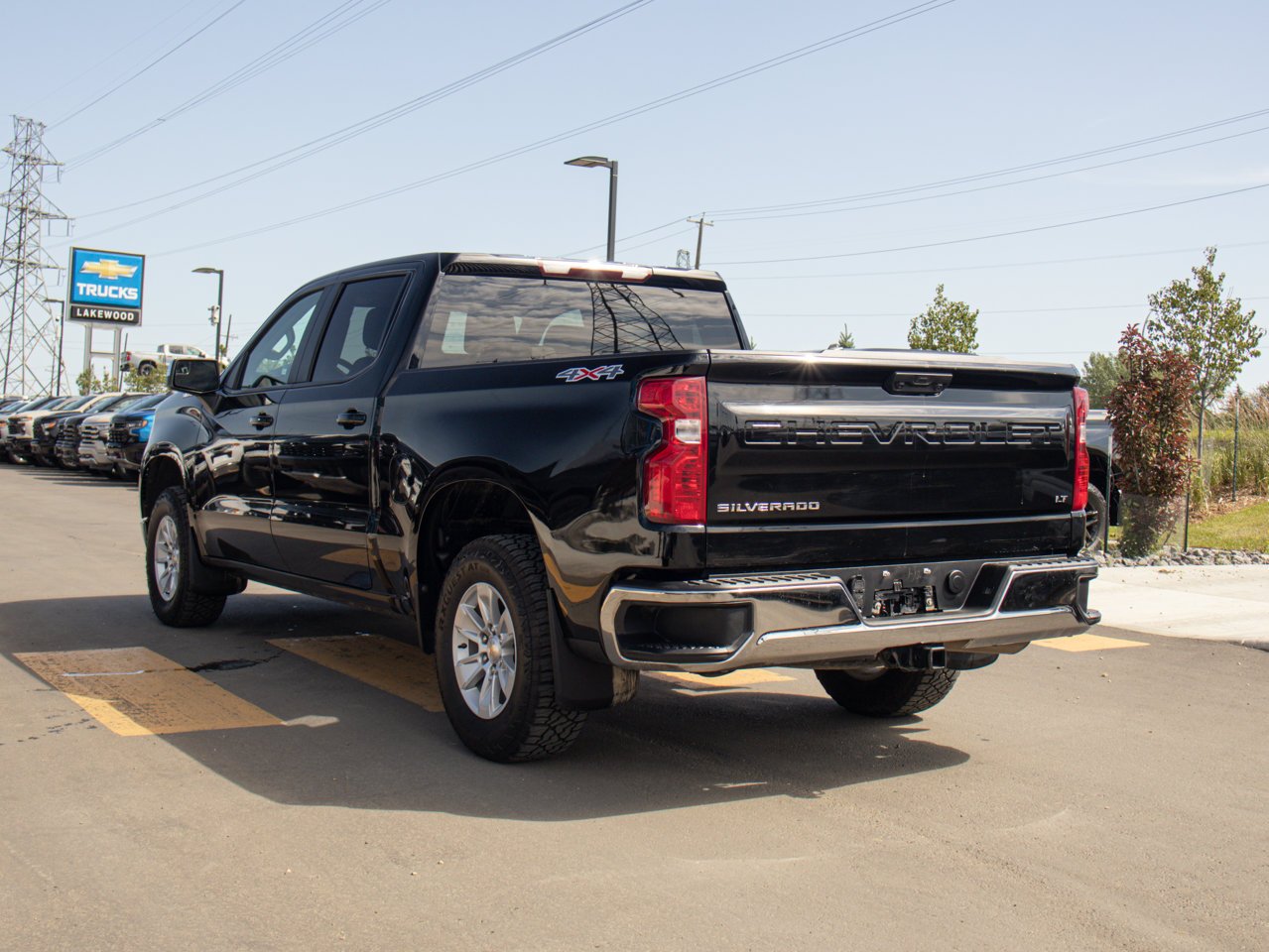 2025 Chevrolet Silverado 1500 4WD Crew Cab 147 LT Black Sherwood Park - photo #7