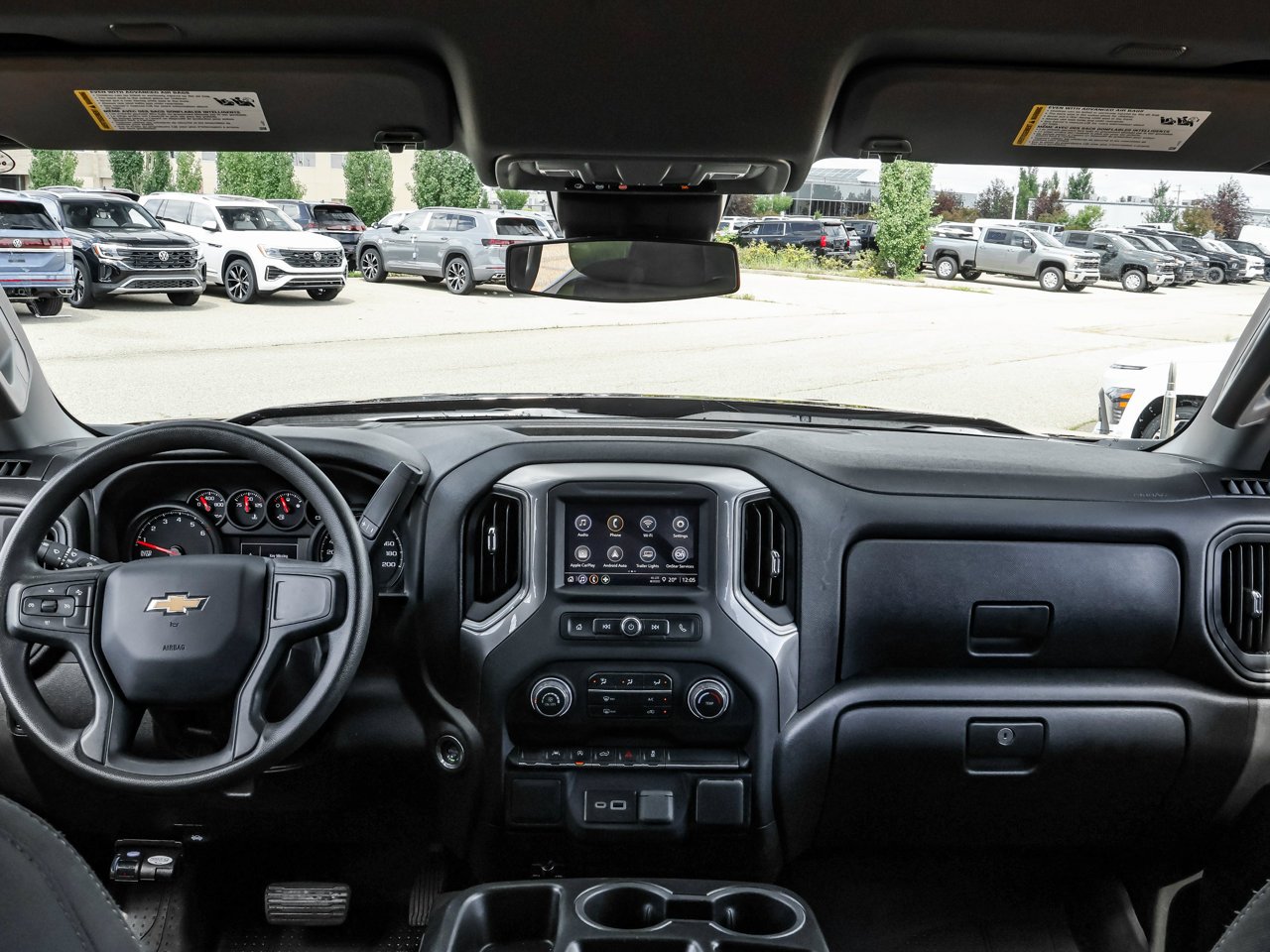 2024 Chevrolet Silverado 1500 4WD Double Cab 147 Custom Black Sherwood Park - photo #16