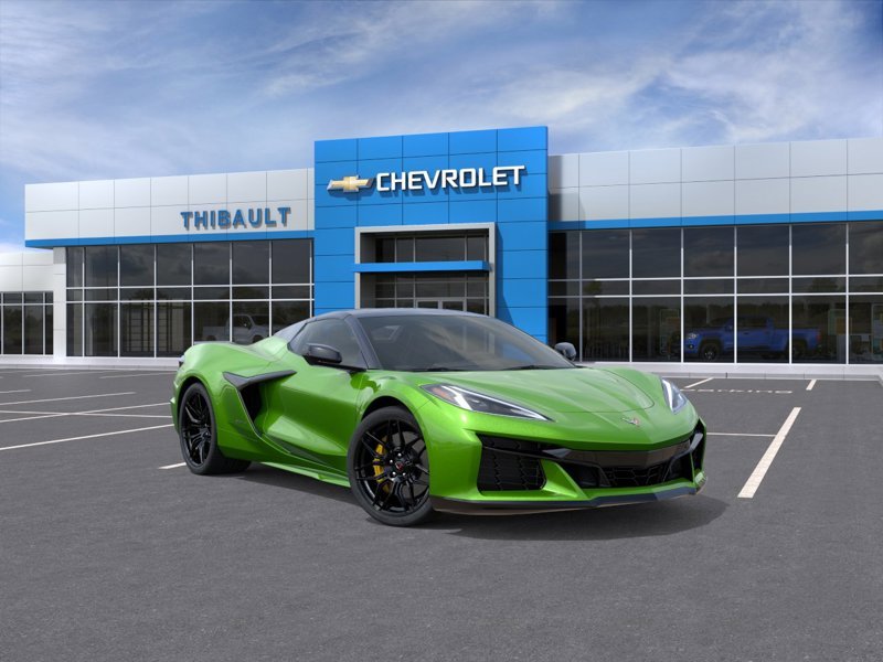 Chevrolet Corvette Z06 cabriolet 2 portes avec 3LZ 2026 Vert Sherbrooke - photo #0