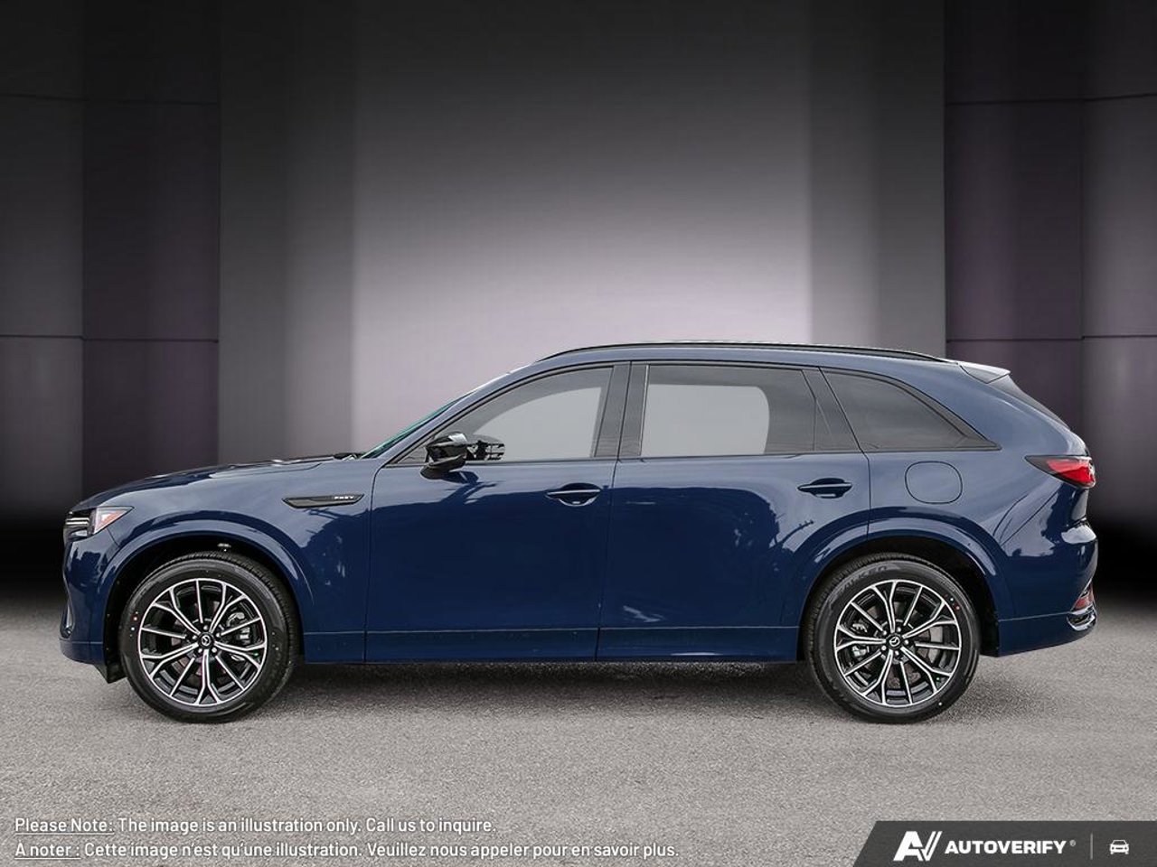 Mazda CX-70 hybride rechargeable JM3KJDHA3T1211371 2026 Bleu cristal foncé mica Mirabel - photo #2